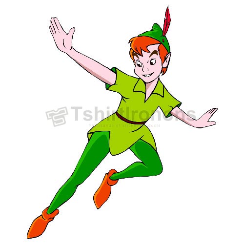 Peter Pan T-shirts Iron On Transfers N6578